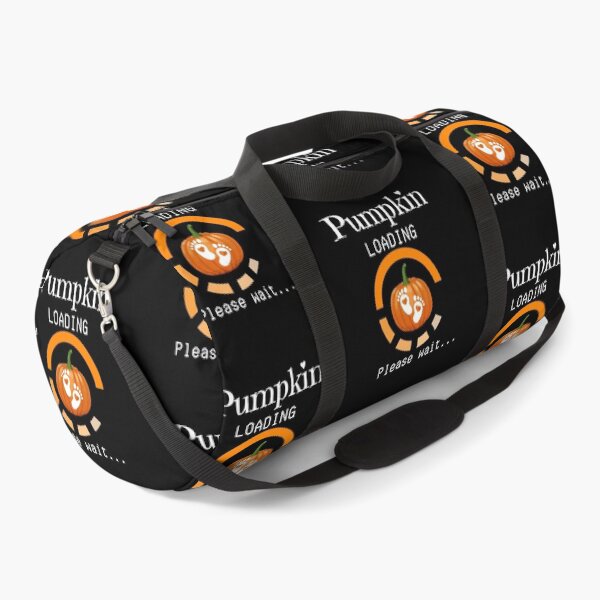 Item preview, Funny Pumpkin Loading Please Wait, Pregnancy Maternity Announcement, New Baby designed and sold by InkItStudio.