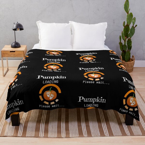 Item preview, Funny Pumpkin Loading Please Wait, Pregnancy Maternity Announcement, New Baby designed and sold by InkItStudio.