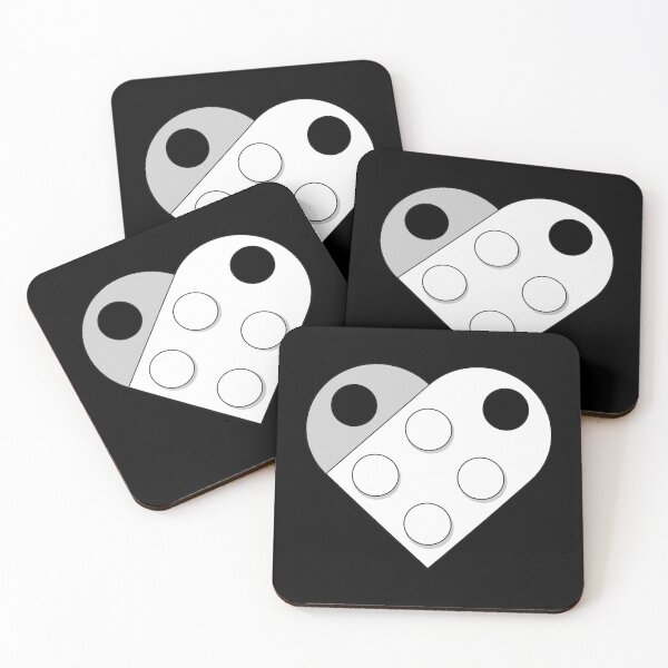 Item preview, Brick Heart (White) designed and sold by thereeljames.