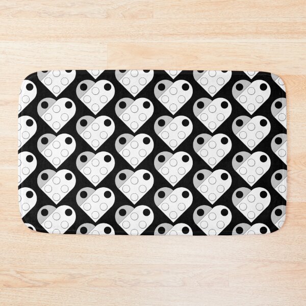 Item preview, Brick Heart (White) designed and sold by thereeljames.