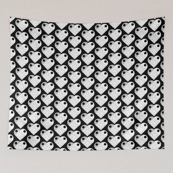 Item preview, Brick Heart (White) designed and sold by thereeljames.