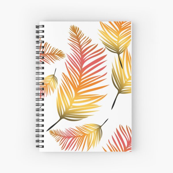 Item preview, autumn palm leaves detail pattern designed and sold by Smileycreation.