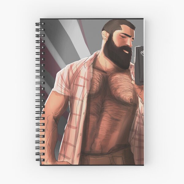 Item preview, bearded selfie  designed and sold by Leosketches.