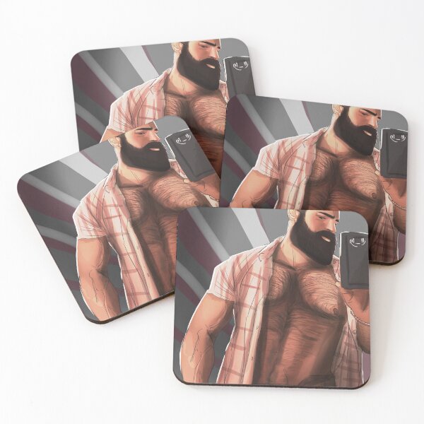 Item preview, bearded selfie  designed and sold by Leosketches.