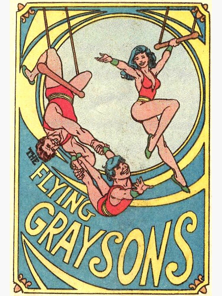 Thumbnail 3 of 3, Sticker, The Flying Graysons designed and sold by KingdomofKeys.
