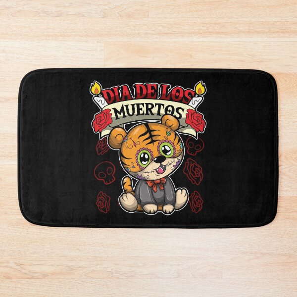 Item preview, Dia De Los Muertos Animals - Tiger designed and sold by anziehend.