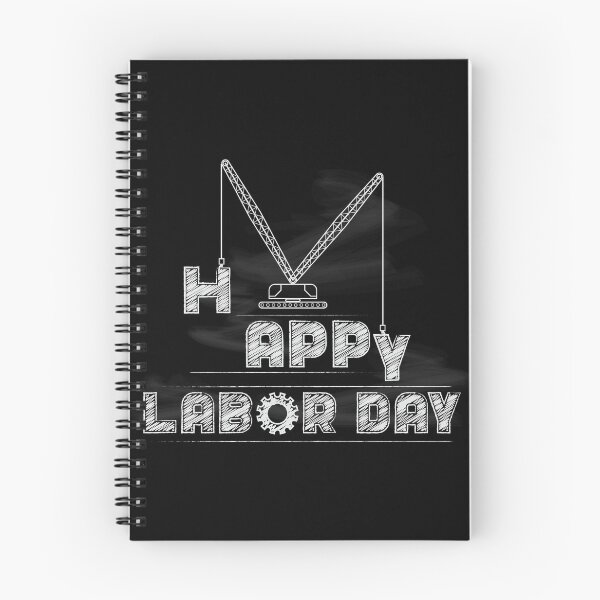 Item preview, Happy Labor Day With Crane And Gears designed and sold by FoxLand.