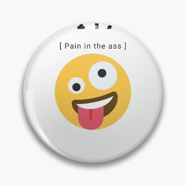 Item preview, PITA explained emoji designed and sold by aminazh.