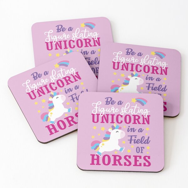 Item preview, Be A Figure Skating Unicorn In A Field Of Horses designed and sold by TripleTriple.