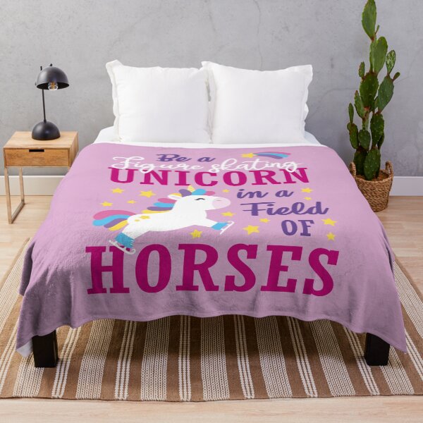 Item preview, Be A Figure Skating Unicorn In A Field Of Horses designed and sold by TripleTriple.