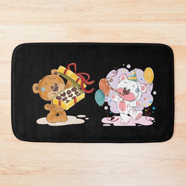 Item preview,  Milk and Mocha bear celebrating their birthday  designed and sold by Giovanni's  Brown Quotes.