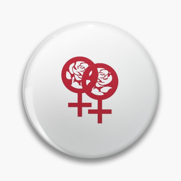 Lesbian Labour Logo pin Pin