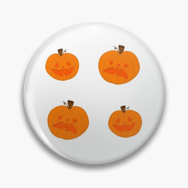 Artikelvorschau, angry and sad spooky pumpkins stickerpack entworfen und verkauft von moonbean-art.