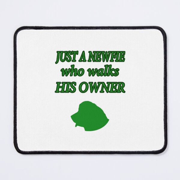 Item preview, Newfoundland Dog Green designed and sold by Moonyflower.