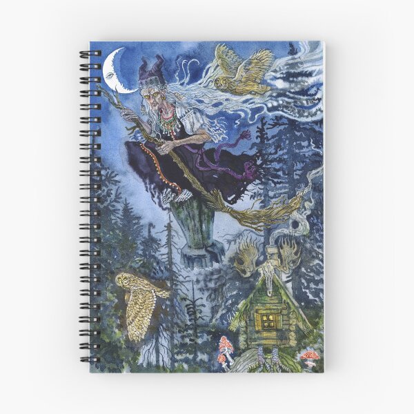 Artikelvorschau, Baba Yaga, die Hexe des Waldes entworfen und verkauft von naktis.