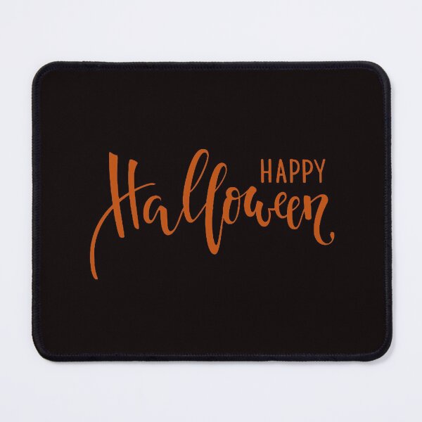 Item preview, Happy Halloween Script Hand Writing Text Orange designed and sold by WearWolfDesigns.