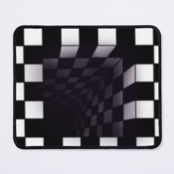 Item preview, 3D Black and White Abyss designed and sold by AbicArtsStudio.
