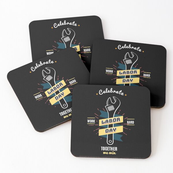 Item preview, Celebrate Labor Day Together We Win designed and sold by FoxLand.