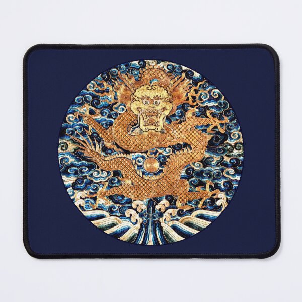 Item preview, Chinese Ming dragon Imperial Prince badge (lizi) vintage designed and sold by SolidEarthArt.