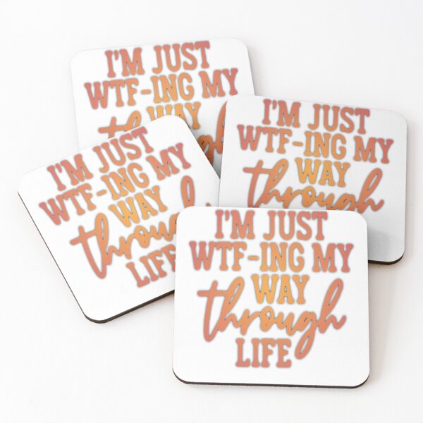 Item preview, I'm just wtf-ing my way through life designed and sold by Amna-and-co.