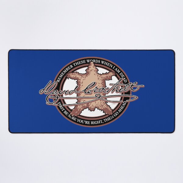 Item preview, DAVID CROCKETT MOTTO designed and sold by WOOFANG.