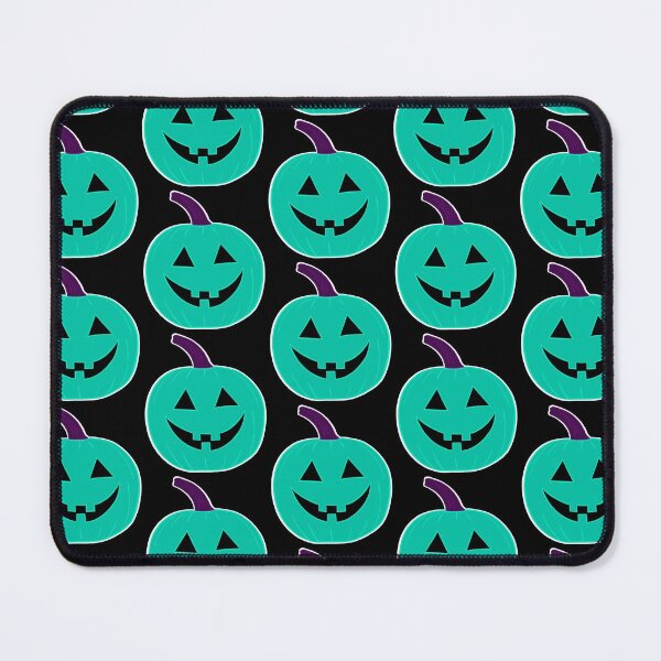 Item preview, Pumpkin Head Traditional Teal Jack O Lantern designed and sold by that5280lady.