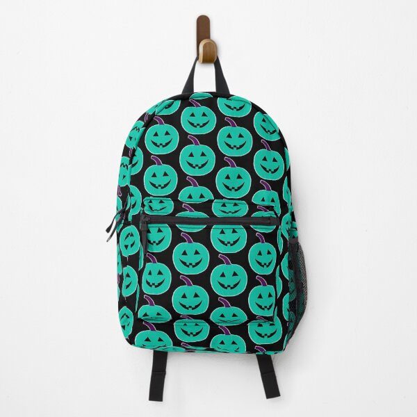 Item preview, Pumpkin Head Traditional Teal Jack O Lantern designed and sold by that5280lady.