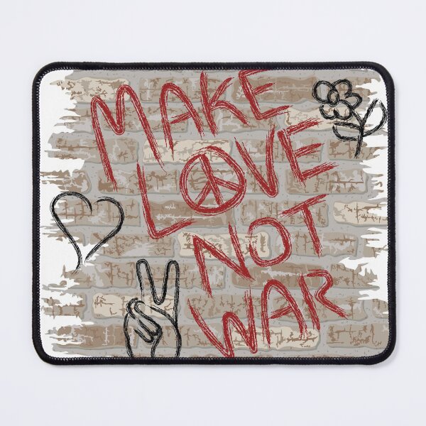 Item preview, Make Love Not War designed and sold by Lisann.