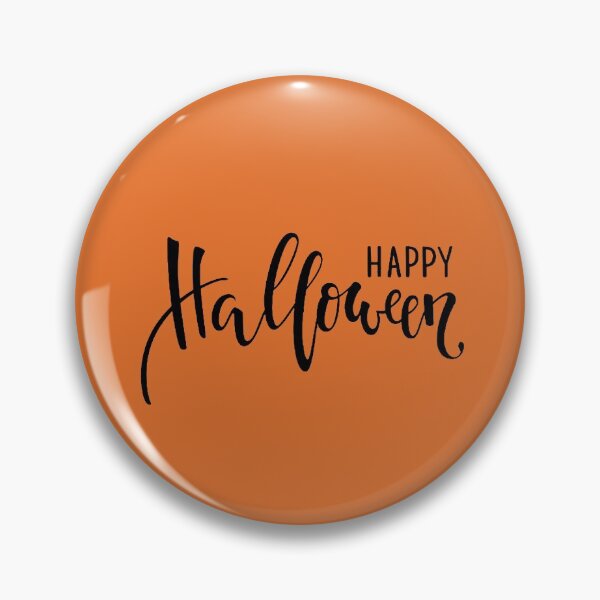 Item preview, Happy Halloween Script Hand Writing Text Black designed and sold by WearWolfDesigns.