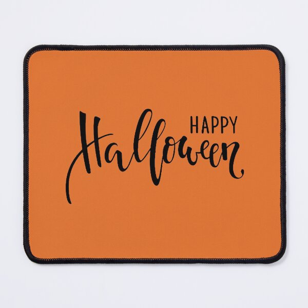 Item preview, Happy Halloween Script Hand Writing Text Black designed and sold by WearWolfDesigns.
