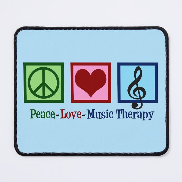 Item preview, Peace Love Music Therapy designed and sold by Epic Love Designs.