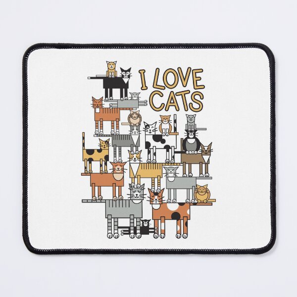 Item preview, I Love Cats designed and sold by Lisann.