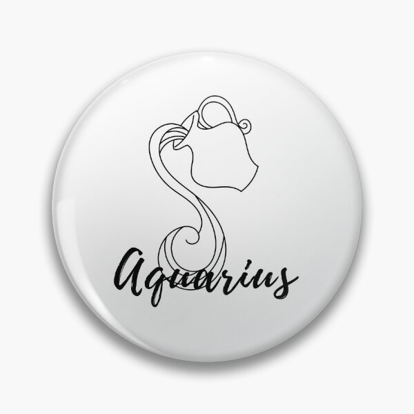 Item preview, Aquarius Zodiac Sign designed and sold by spsantosDESIGN.