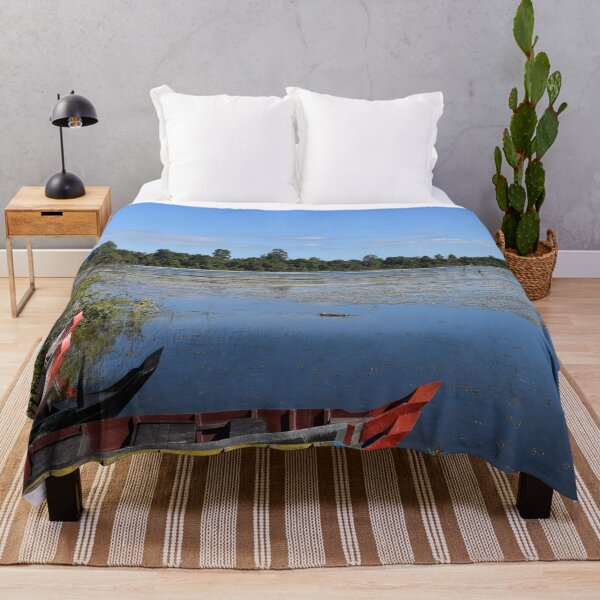Item preview, Boat on the lake designed and sold by Linnys-Designs.