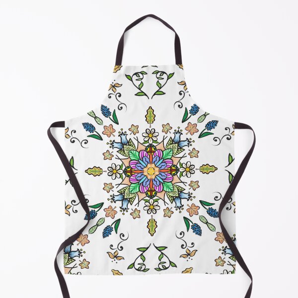 Item preview, Flower and Leaf Mandala designed and sold by FrauleinimStall.