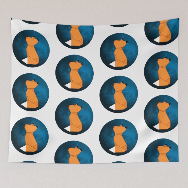 Item preview, Blue fox designed and sold by kieloki.