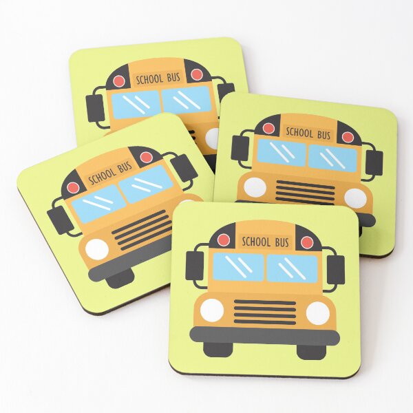 Item preview, Cute Yellow School Bus Pattern designed and sold by Epic Love Designs.