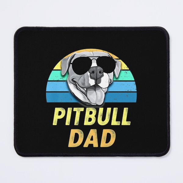 Item preview, Pitbull Dad Retro Funny Pit Bull Awareness designed and sold by wowart4u.