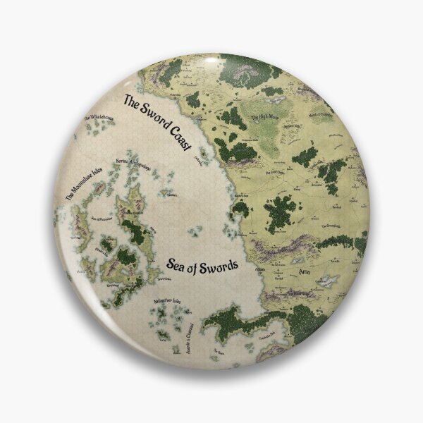 Item preview, The Sword Coast designed and sold by Talion Design.