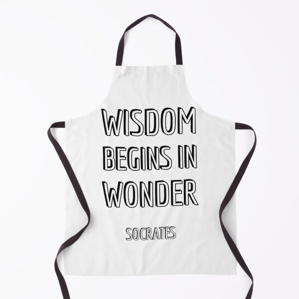 Item preview, Wisdom begins in wonder - Socrates quotes designed and sold by Inspirationmotivation.