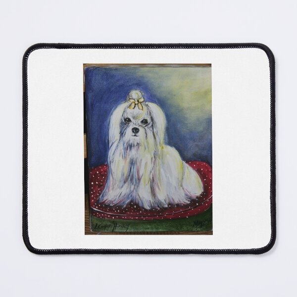 Item preview, Maltese on a Pillow designed and sold by chstudios.