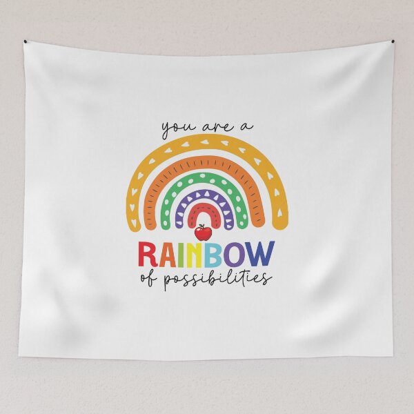 Item preview, Teacher you are a rainbow of possibilities designed and sold by print hasan.
