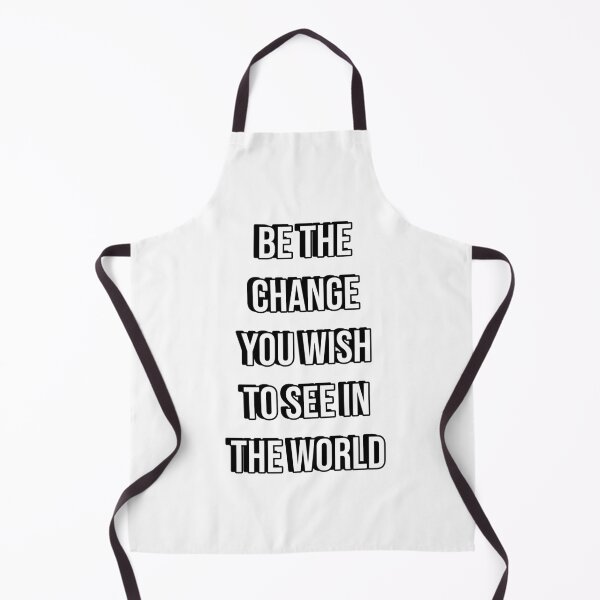 Item preview, BE THE CHANGE YOU WISH TO SEE IN THE WORLD - famous quotes designed and sold by Inspirationmotivation.