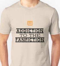 Camiseta unisex Adicción a la fanfiction
