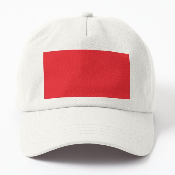 Red Color - Red one colour Dad Hat