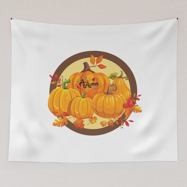 Item preview, Autumn pumpkins designed and sold by RinaGArt.