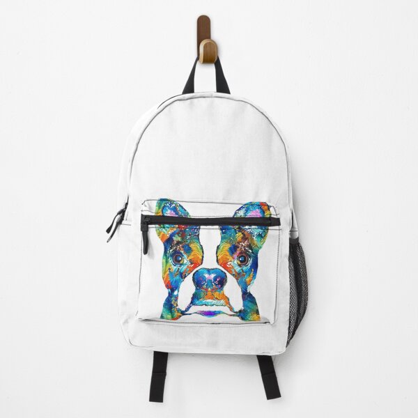 Item preview, Colorful Boston Terrier Dog Pop Art - Sharon Cummings designed and sold by Sharon Cummings Art.