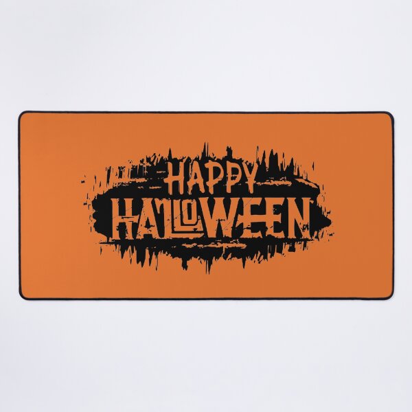 Item preview, Happy Halloween Grunge Style Hand Writing Text Black designed and sold by WearWolfDesigns.