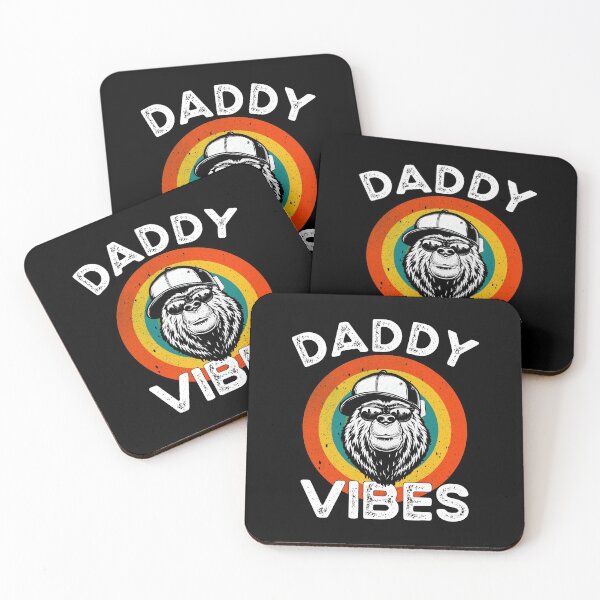 Item preview, Retro Daddy Vibes - Grizzly Bear designed and sold by Myth-Creatures.