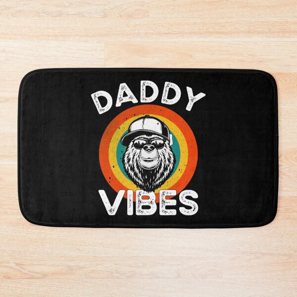 Item preview, Retro Daddy Vibes - Grizzly Bear designed and sold by Myth-Creatures.